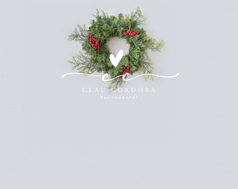 9x16 FT Vinyl Photography Backdrop,Illustration of Dressed Christmas Wreath with Festival Objects Cute Vivid Design Background for Graduation Prom Dance Decor Photo Booth Studio Prop Banner 9x16 FT Vinyl Photography Backdrop,Illustration of Dressed Christmas Wreath with Festival Objects Cute Vivid Design Background for Graduation Prom Dance Decor Photo Booth Studio Prop Banner
