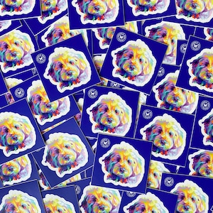 Doodle Sticker, Goldendoodle Sticker, Golden Doodle Sticker, Labradoodle Sticker, Bernedoodle Sticker, Aussiedoodle, Sheepadoodle