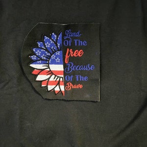 land of the Free sunflower