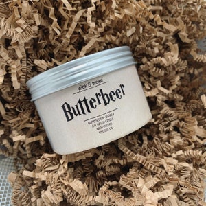 Butterbeer 8 oz soy wax candle
