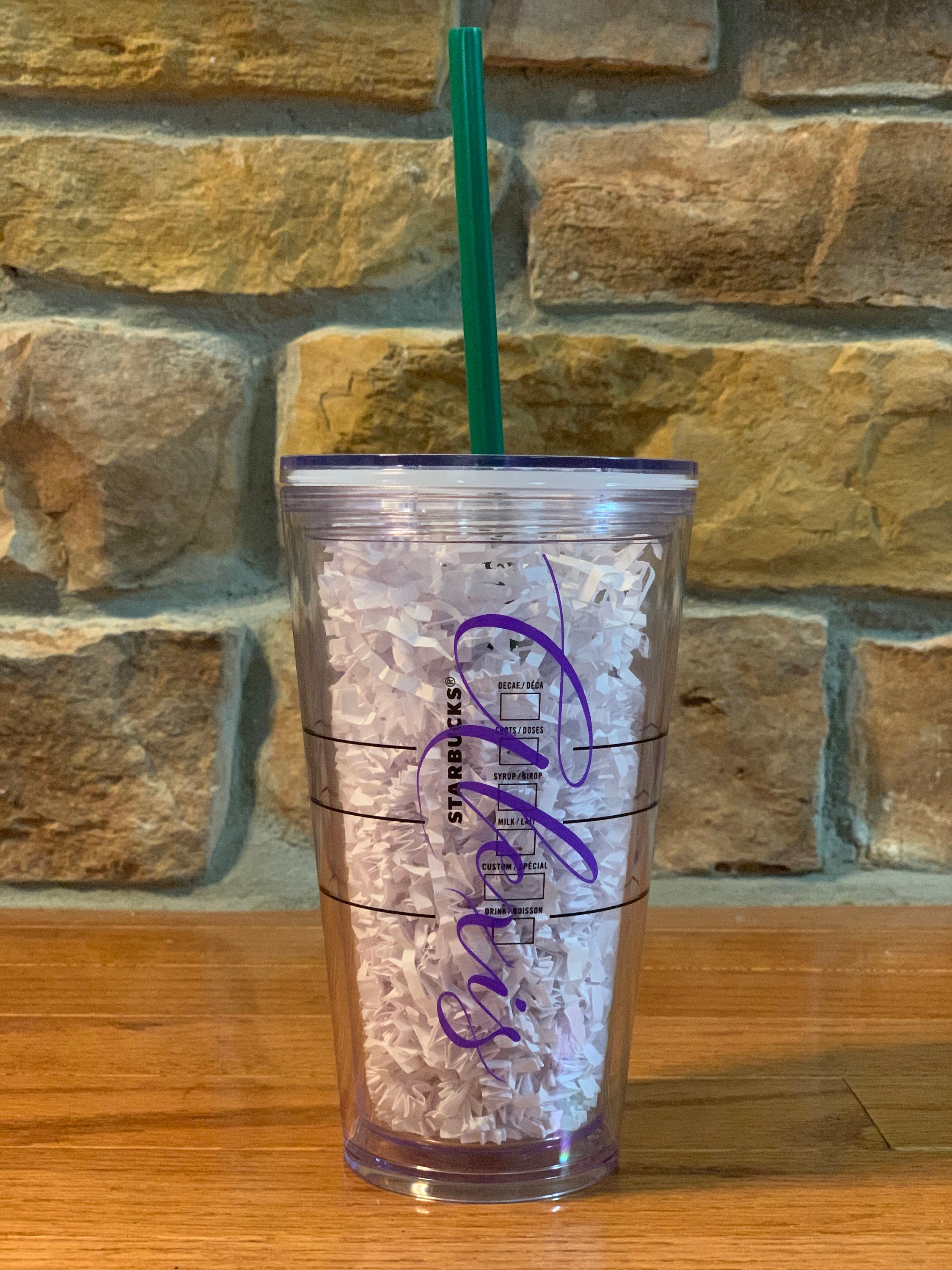 Personalized College Starbucks Cold Cup! – Jeannine's Gifts RVC