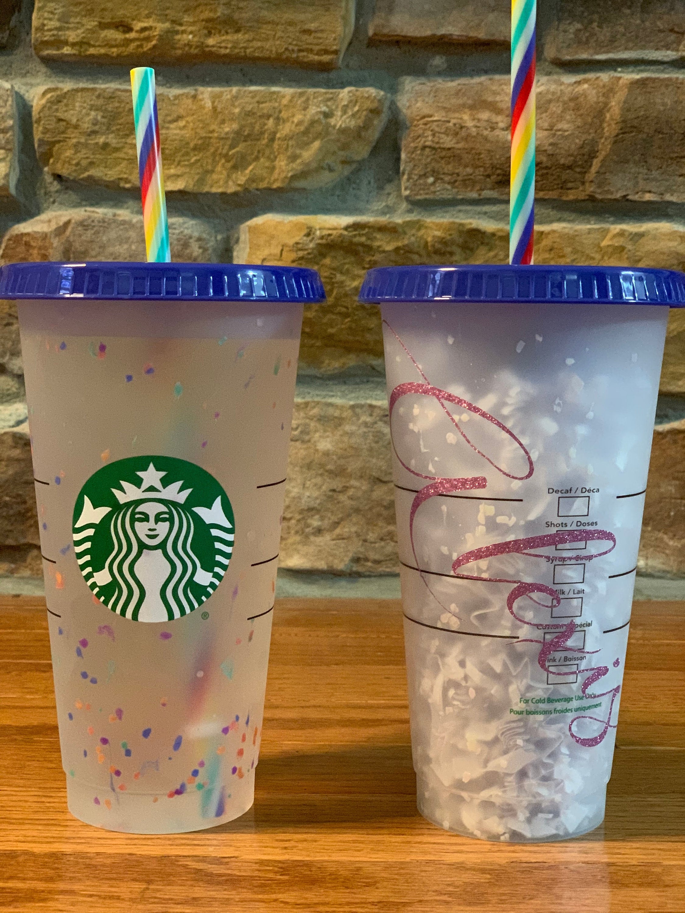 See Starbucks's New Color-Changing Confetti Cups!