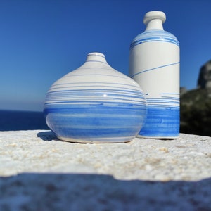 Ceramic Vase Nordic Style Handmade set of 2 image 9