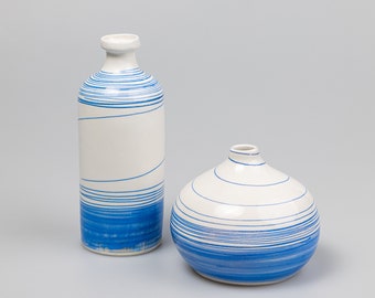 Ceramic Vase Nordic Style Handmade (set of 2)
