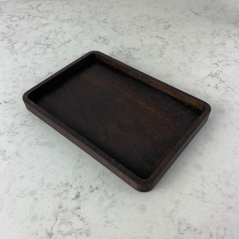 Wood EDC Tray Valet Tray Catchall