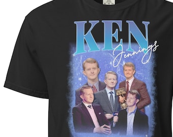 Ken Jennings retro bootleg Y2K rap Tshirt