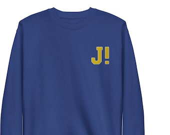 J! Embroidered Jeopardy Sweatshirt