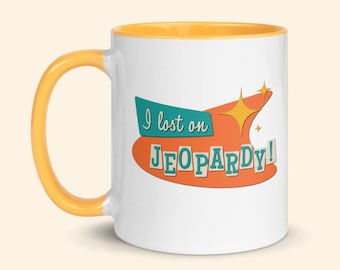 I Lost On Jeopardy Retro Mug Mid-Century Modern 50s