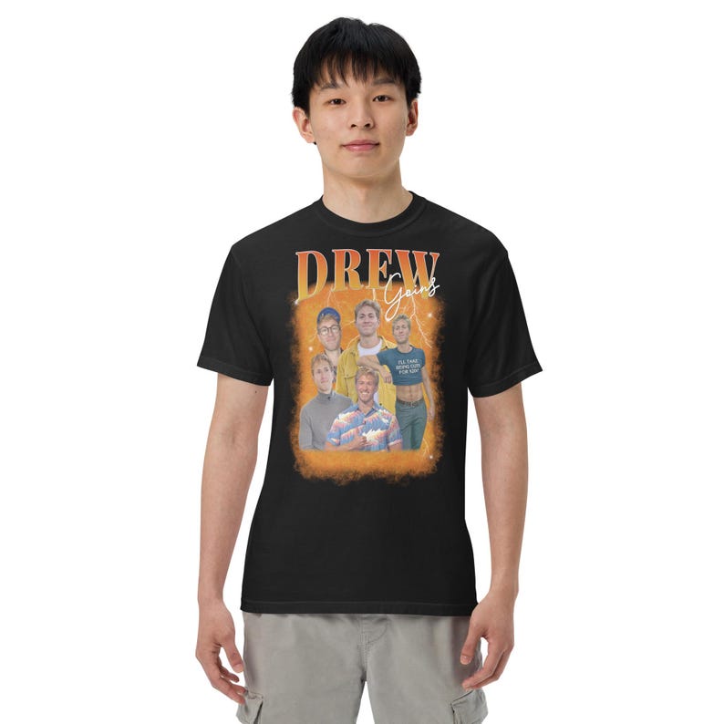 Unisex garment-dyed heavyweight t-shirt