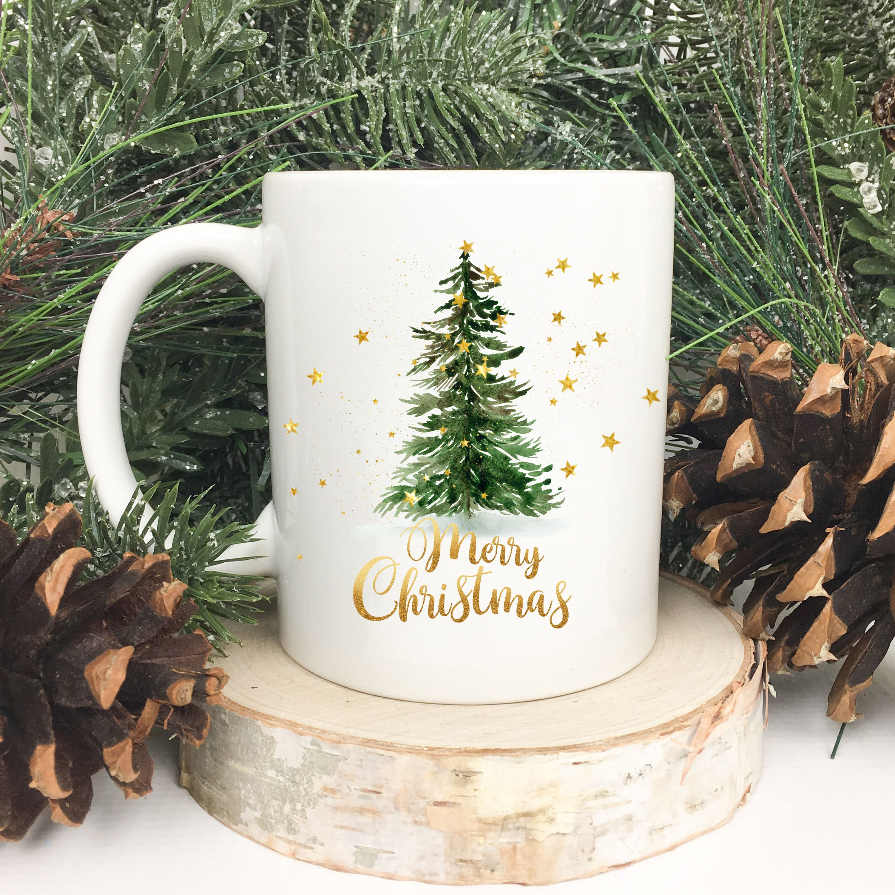 Tasse joyeuse de Noël cadeau de Noël tasse de café de Noël Etsy