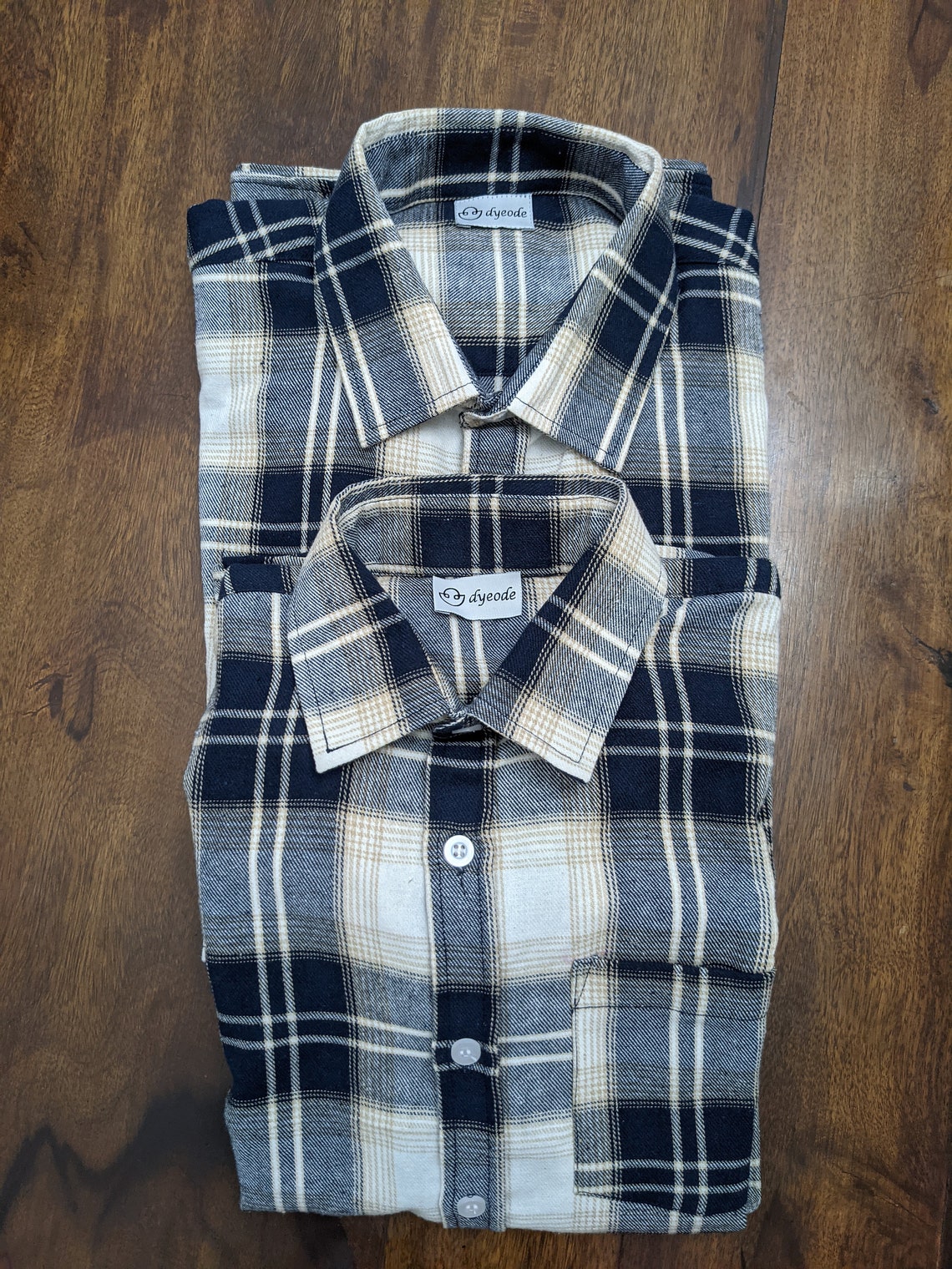 Father and Son Flannel Dress Shirts Flannel Dress Shirts for Boys and ...