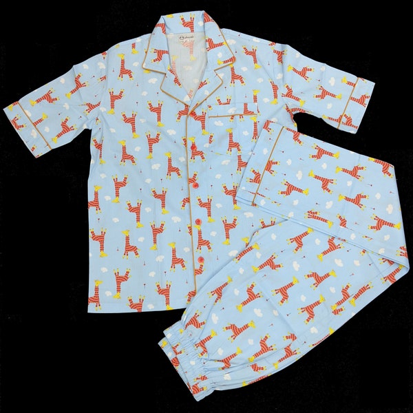 Giraffe Pajamas - Etsy