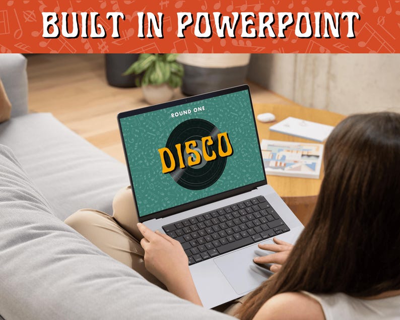 NAME THAT 70’s TUNE Digital Trivia Game | 5 Rounds & 50 Songs | Instant Download | 70’s Music Quiz | PowerPoint image 7