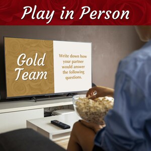 THE NEWLYWED GAME | 5 Rounds & 50 Questions | Digital Party Game for Couples | Built in PowerPoint image 4