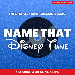 NAMEThat TUNE, gioco digitale per indovinare le canzoni, 6 round e 30 canzoni, da riprodurre dal vivo o virtualmente, gioco per famiglie, basato su PowerPoint