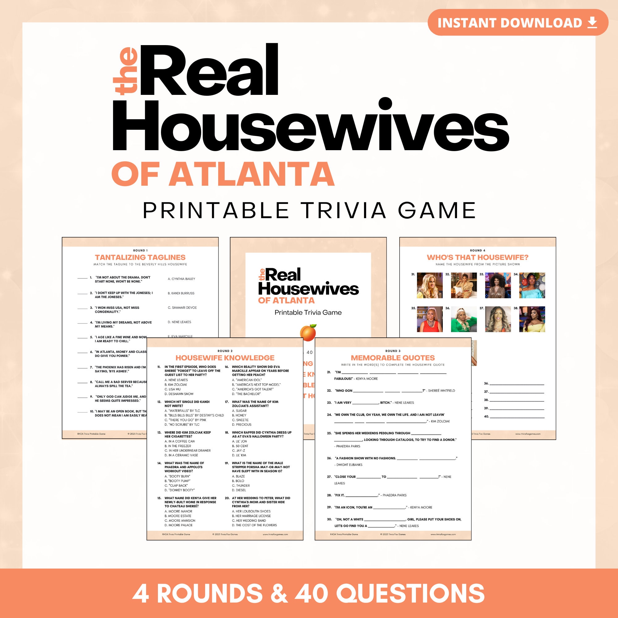 Real Housewives Game