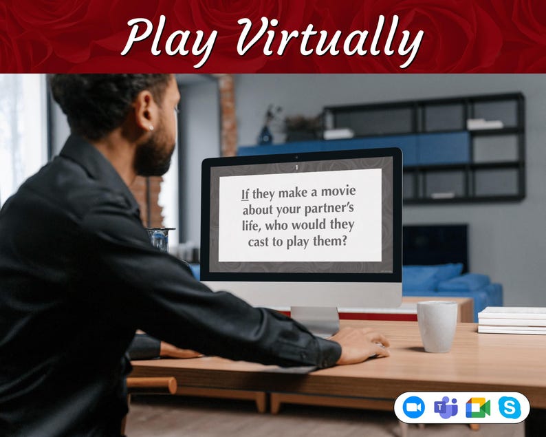 THE NEWLYWED GAME | 5 Rounds & 50 Questions | Digital Party Game for Couples | Built in PowerPoint image 5