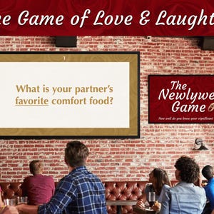 THE NEWLYWED GAME | 5 Rounds & 50 Questions | Digital Party Game for Couples | Built in PowerPoint image 2