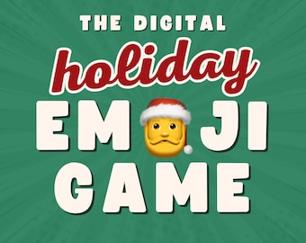 URLAUB EMOJI SPIEL | 3 Runden & 30 Fragen | Weihnachts-Familienspiel | Power Point