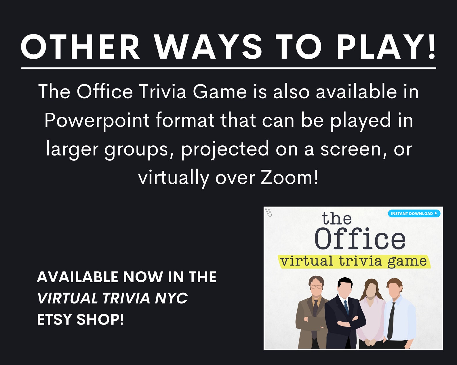 The Office Printable Trivia Game 4 Rounds and 60 Questions. Etsy