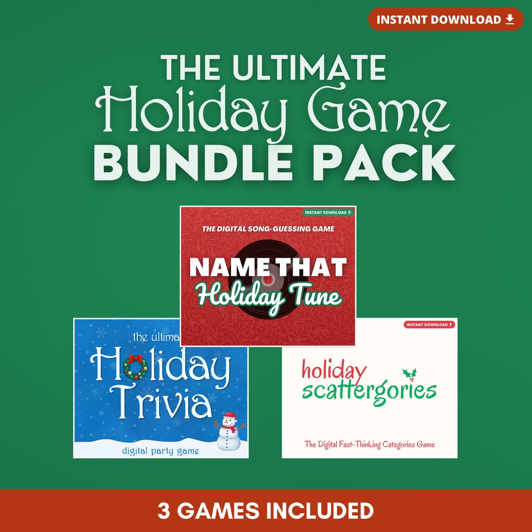The Ultimate HOLIDAY GAME Bundle 3 Games To Play Name That Holiday the-ultimate-holiday-game-bundle-3-games-to-play-name-that-holiday