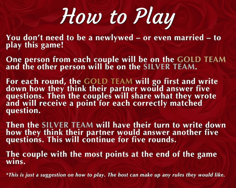 THE NEWLYWED GAME | 5 Rounds & 50 Questions | Digital Party Game for Couples | Built in PowerPoint image 9