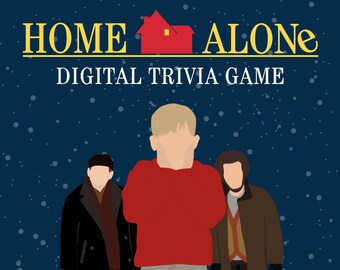 HOME ALONE Movie Trivia Digital Game | 4 Rounds & 60 Questions | Holiday Party Games | PowerPoint