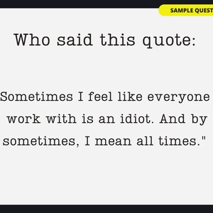 THE OFFICE TRIVIA Printable Game | 4 Rounds & 40 Questions | Instant
