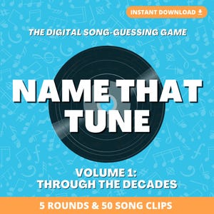 Name That Tune Party Game: Music Trivia Through the Decades (PowerPoint)