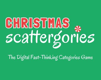 WEIHNACHTSSKATZE Gesellschaft Spiel | 7 Runden | Ferienspiel | Sofortdownload | Power Point