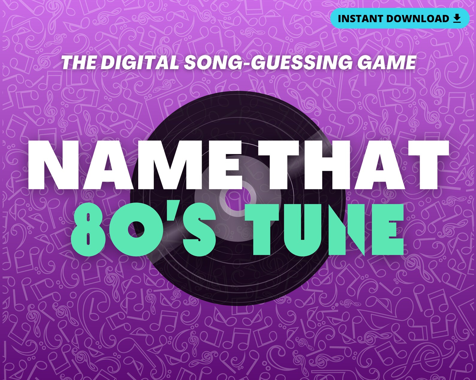 NAME THAT 80'S TUNE Digital Song-guessing Game 5 Rounds - Etsy