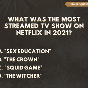 2021 TRIVIA Digital Game | 3 Rounds & 40 Questions | End of the Year Game | New Year's Eve | PowerPoint image 6