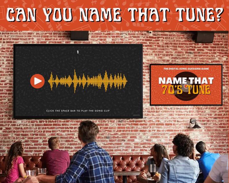 NAME THAT 70’s TUNE Digital Trivia Game | 5 Rounds & 50 Songs | Instant Download | 70’s Music Quiz | PowerPoint image 2