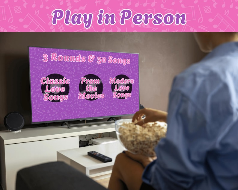 Name That LOVE Tune Digital Trivia Game | 3 Rounds & 30 Songs | Music ...
