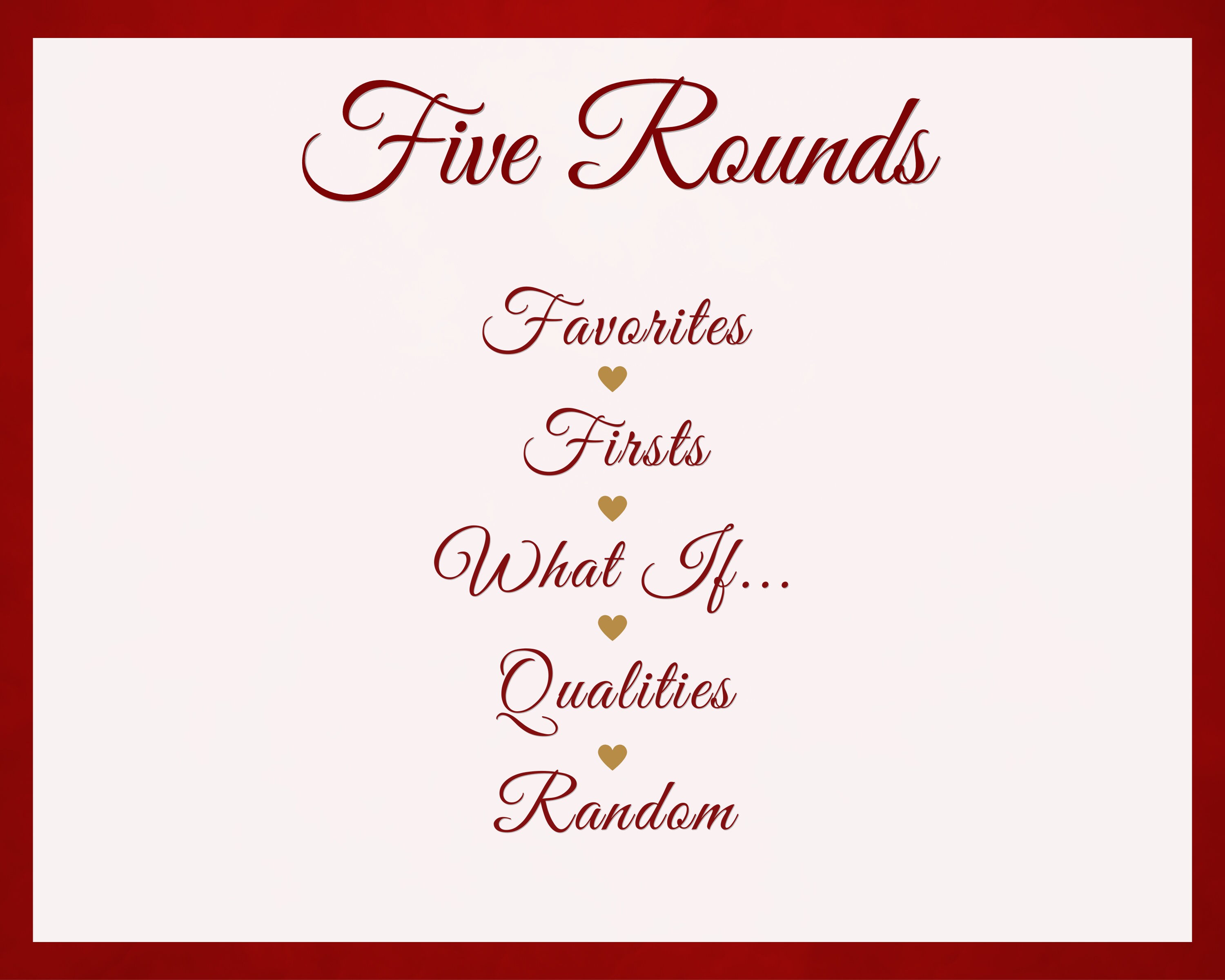 The NEWLYWED PRINTABLE GAME 50 Questions to Test Your Knowledge on Your ...