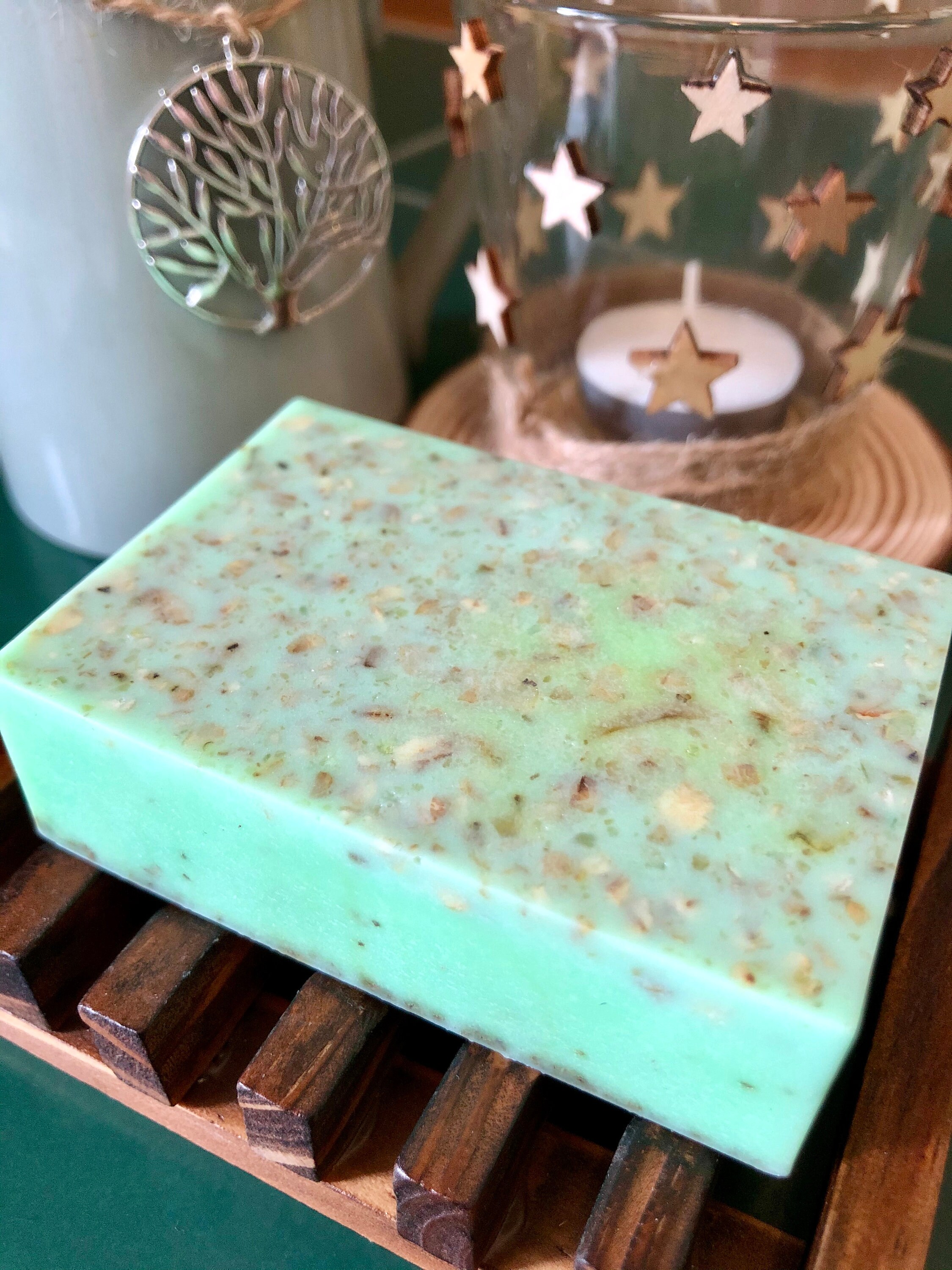 Lemon & Basil Body Soap Bar Vegan Etsy