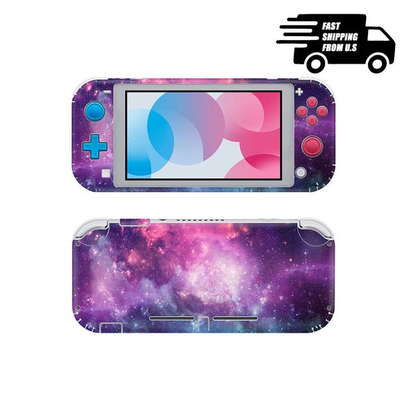 Nintendo Switch Lite Skin Galaxy Nebula Personalized Gift