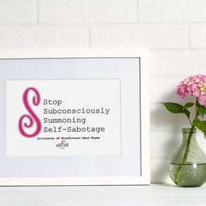 Summoning V2 Mindfulness Mantra Afirmação Cartão Citação Positiva Autoestima Confiança Autocuidado Terapia Decoração de Escritório Amor Próprio TCC
