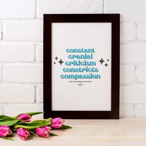 Constricts V1 Mindfulness Mantra Afirmação Cartão Citação Positiva Autoestima Confiança Autocuidado Terapia Decoração de Escritório Amor Próprio TCC