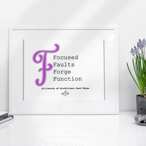 Forge V2 Mindfulness Mantra Afirmação Cartão Citação Positiva Autoestima Confiança Autocuidado Terapia Decoração de Escritório Amor Próprio TCC