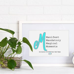 Manifest V2 Mindfulness Mantra Afirmação Cartão Citação Positiva Autoestima Confiança Autocuidado Terapia Decoração de Escritório Amor Próprio TCC
