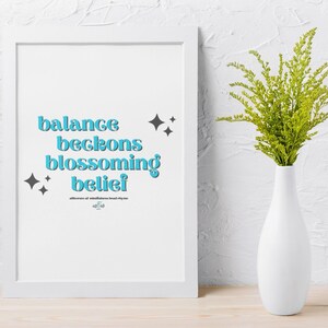 Beckons V1 Mindfulness Mantra Afirmação Cartão Citação Positiva Autoestima Confiança Autocuidado Terapia Decoração de Escritório Amor Próprio TCC