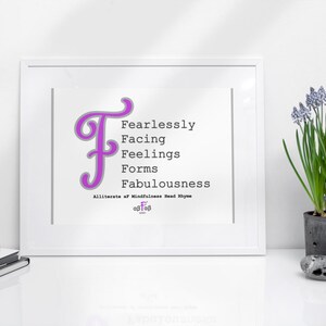 Facing V2 Mindfulness Mantra Afirmação Cartão Citação Positiva Autoestima Confiança Autocuidado Terapia Decoração de Escritório Amor Próprio TCC