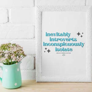 Isolate V1 Mindfulness Mantra Afirmação Cartão Citação Engraçada Autoestima Confiança Autocuidado Terapia Decoração de Escritório Amor Próprio TCC