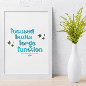 Forge V1 Mindfulness Mantra Afirmação Cartão Citação Positiva Autoestima Confiança Autocuidado Terapia Decoração de Escritório Amor Próprio TCC