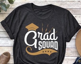 Grad Squad 2026 T-Shirt: Graduation Tee