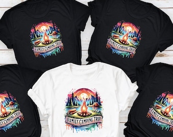 Family Camping Trip Shirt: Matching Camp Lover Tee