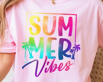 Beach Vibes T-Shirt: Funny Summer Vacation Tee