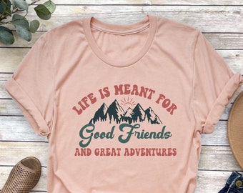 Friends Vacation Shirt: Mountain Trip Adventure Tee