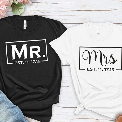 Future Mr Mrs T-shirts Custom Couple 